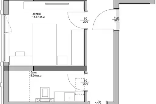 3-bedroom apartment in Varna, Asparuhovo
