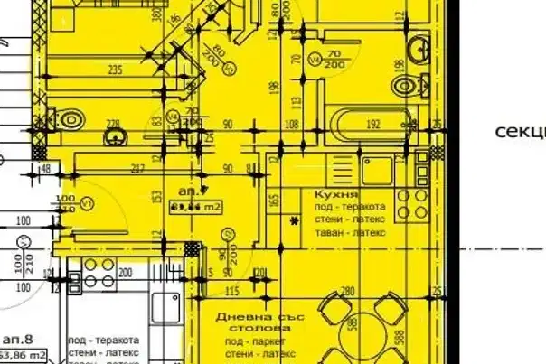 3-bedroom apartment in Varna, Asparuhovo