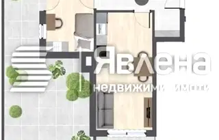 Тристаен апартамент в Благоев, Баларбаши