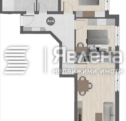 Photo 3 — 3-bedroom apartment in Благоев, Баларбаши