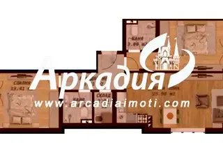 Нов 3-стаен апартамент с две тераси в Беломорски, Пловдив