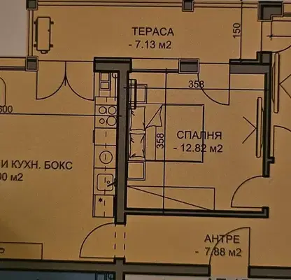 Photo 2 — Three-room apartment in Belomorski, Plovdiv with elevator