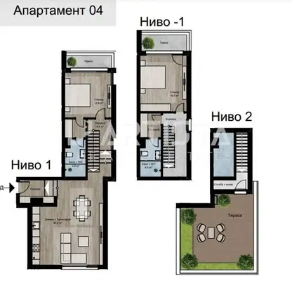 Снимка 3 — Тристаен апартамент в София, Бояна