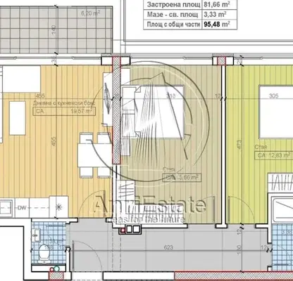 Photo 3 — 3-bedroom apartment in Sofiya, Boyana
