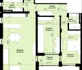 Снимка 2 — Тристаен апартамент във Варна, Бриз