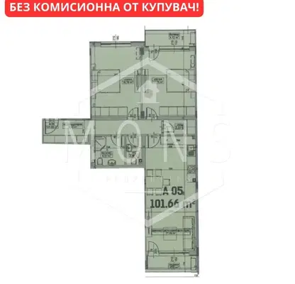 Снимка 2 — Тристаен апартамент във Велико Търново, Бузлуджа