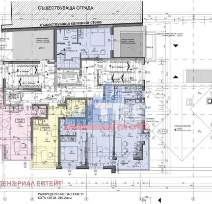 Снимка 3 — Тристаен апартамент с южно изложение в Бъкстон, София