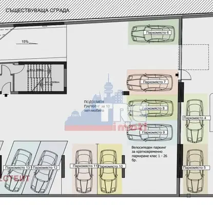 Снимка 4 — Тристаен апартамент с южно изложение в Бъкстон, София