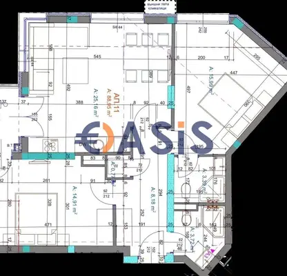 Photo 4 — 3-bedroom apartment in Burgas, Centyr