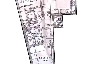 Тристаен апартамент в Пловдив, Център