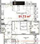 Тристаен апартамент в Стара Загора, Център