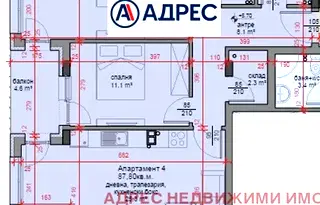 Тристаен апартамент в Стара Загора, Център