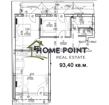 Photo 2 — 3-bedroom apartment in Varna, Centyr