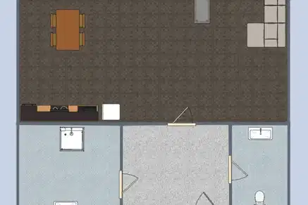 3-bedroom apartment in Vraca, Centyr