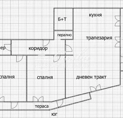 Снимка 2 — Тристаен апартамент в Шумен, Център