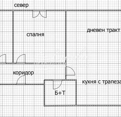 Снимка 4 — Тристаен апартамент в Шумен, Център