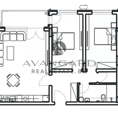 Photo 3 — 3-bedroom apartment in Plovdiv, Centyr