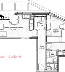 Тристаен апартамент в София, Дианабад