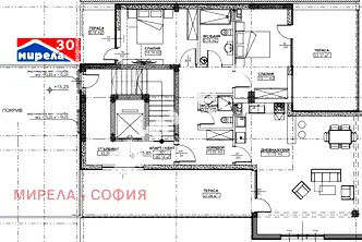 Тристаен апартамент в София, Дианабад