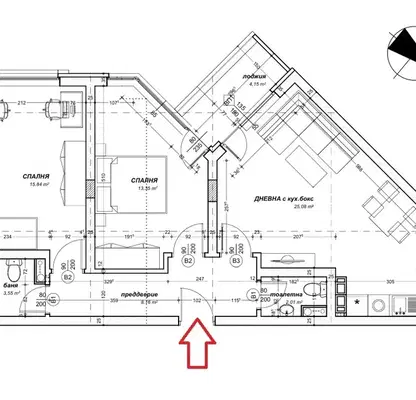 Photo 2 — 3-bedroom apartment in Sofiya, Drujba 1