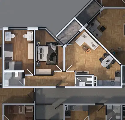 Photo 3 — 3-bedroom apartment in Sofiya, Drujba 1