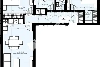 Тристаен апартамент в София, Дружба 2