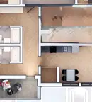 Тристаен апартамент в София, Дружба 2