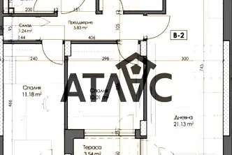 Тристаен апартамент в Пловдив, Гагарин