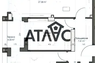 Тристаен апартамент в Пловдив, Гагарин