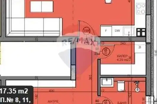 3-bedroom apartment in Varna, Galata