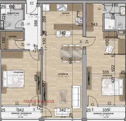 Photo 3 — 3-bedroom apartment in Sofiya, Goce Delchev