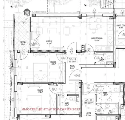 Снимка 5 — Тристаен апартамент с тераса в Горна баня, София