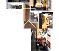 Снимка 4 — Тристаен апартамент в София, Хладилника