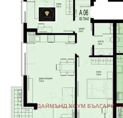 Снимка 2 — Тристаен апартамент в Пловдив, Христо Смирненски