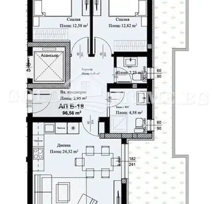Снимка 3 — Тристаен апартамент в Пловдив, Христо Смирненски