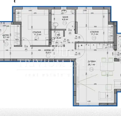 Photo 3 — 3-bedroom apartment in Plovdiv, Hristo Smirnenski