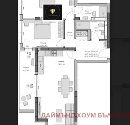 Снимка 3 — Тристаен апартамент в Пловдив, Христо Смирненски