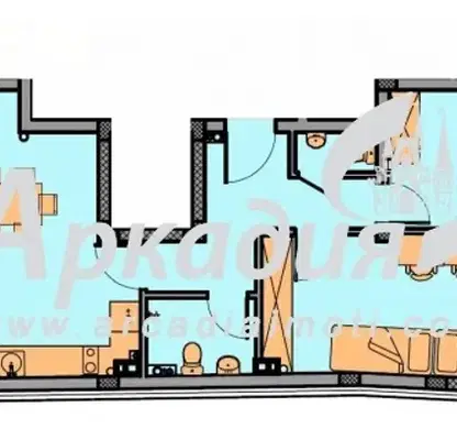 Photo 2 — Three-room apartment with two terraces in Hristo Smirnenski, Plovdiv