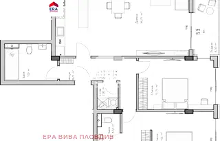Тристаен апартамент в Пловдив, Христо Смирненски