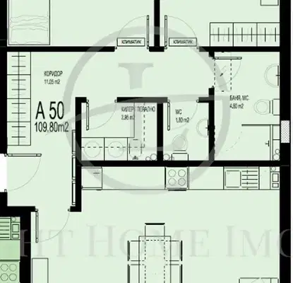 Снимка 5 — Тристаен апартамент в Пловдив, Христо Смирненски