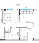 Тристаен апартамент в Пловдив, Христо Смирненски