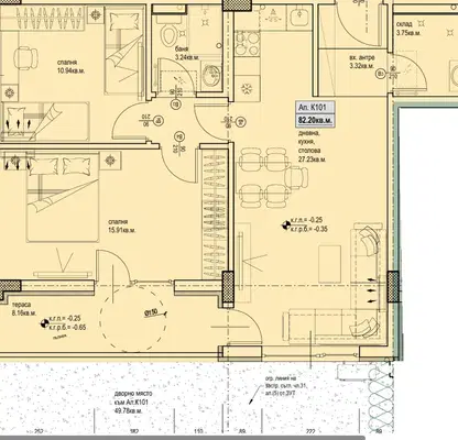 Photo 4 — 3-bedroom apartment in Plovdiv, Hristo Smirnenski