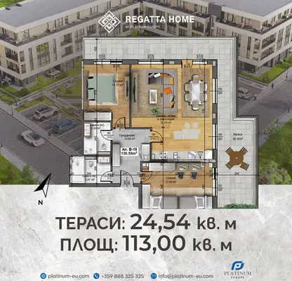 Снимка 3 — Тристаен апартамент в Пловдив, Христо Смирненски