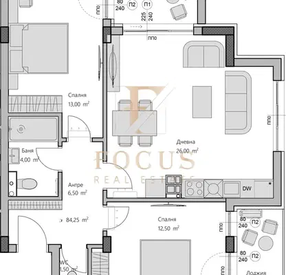 Photo 3 — 3-bedroom apartment in Plovdiv, Hristo Smirnenski