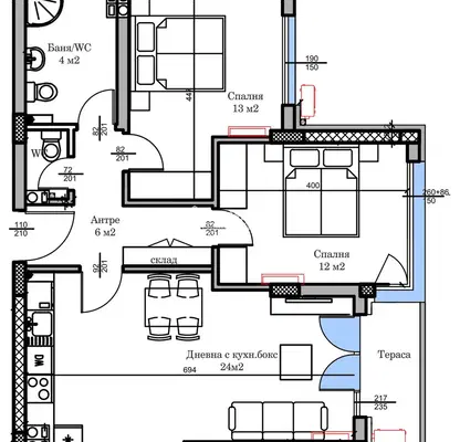 Photo 5 — 3-bedroom apartment in Plovdiv, Hristo Smirnenski