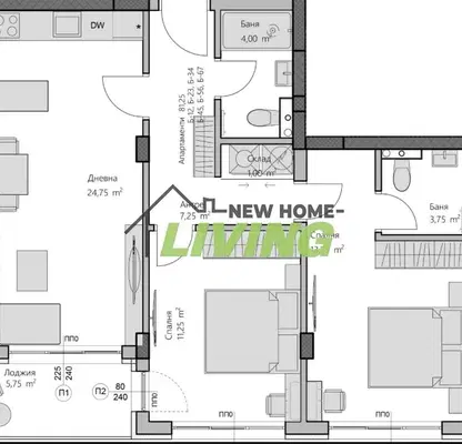 Photo 3 — 3-bedroom apartment in Plovdiv, Hristo Smirnenski