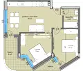 Снимка 2 — Тристаен апартамент в Пловдив, Христо Смирненски