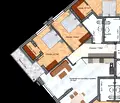 Снимка 2 — Тристаен апартамент в Плевен, Идеален център