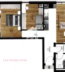 Тристаен апартамент в Плевен, Идеален център