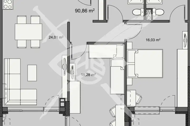 3-bedroom apartment in Burgas, Izgrev